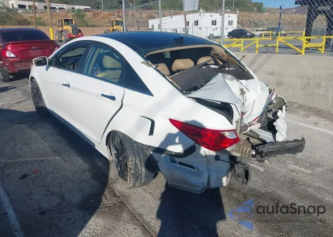 2013 Hyundai Sonata Limited z USA, uszkodzony, nr VIN 5NPEC4AC3DH737862